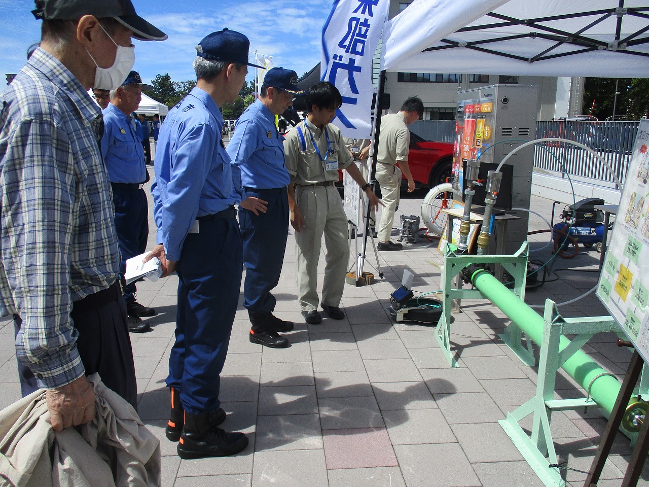 令和6年度　秋田市総合防災訓練「防災フェア」