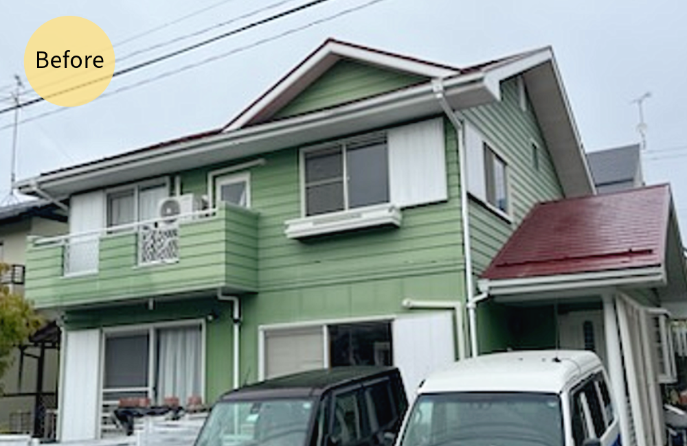 外壁リフォーム事例Before