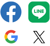 SNS一覧：Twitter、Facebook、Google、LINE