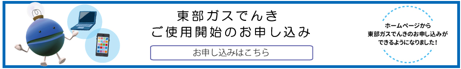 東部ガスでんき申込みフォーム